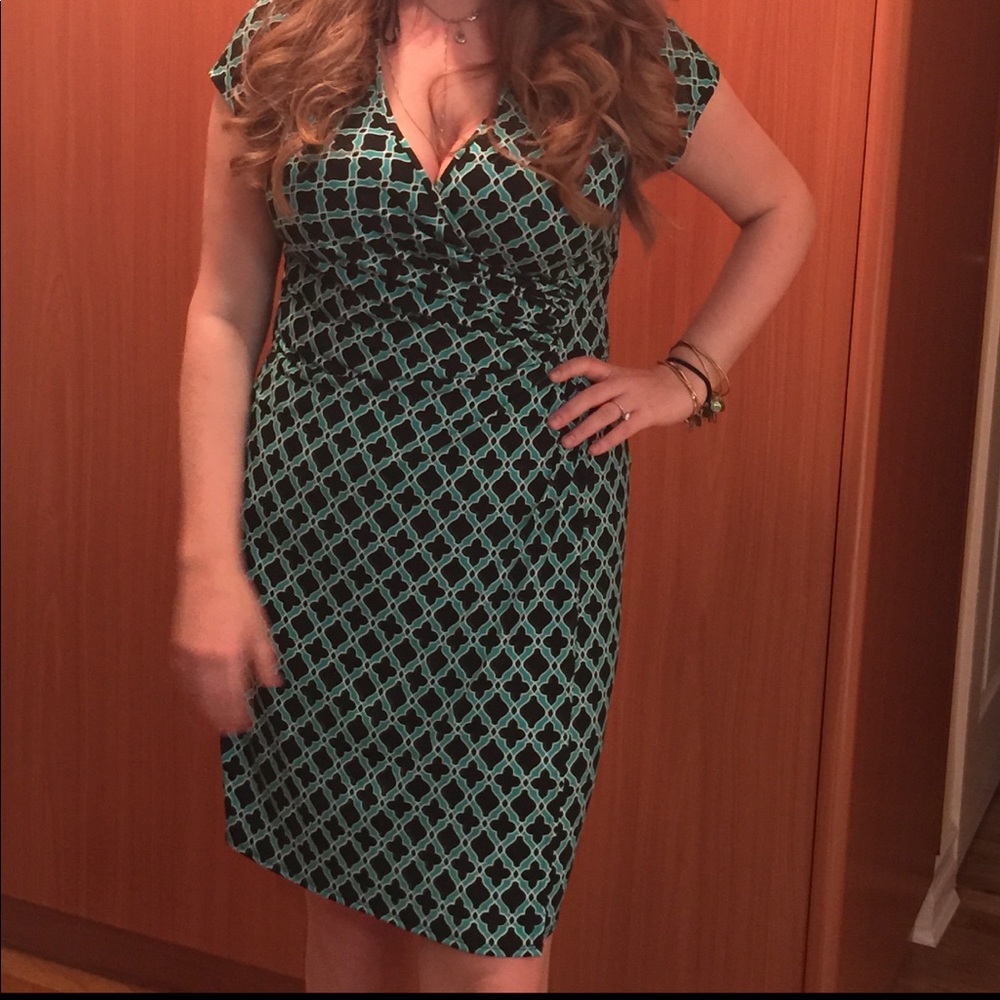 Laundry SIZE 8 DRESS GREEN SEXY